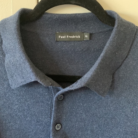 Paul Fredrick Silk and Cashmere Blend Sweater Size XL - Picture 2 of 3